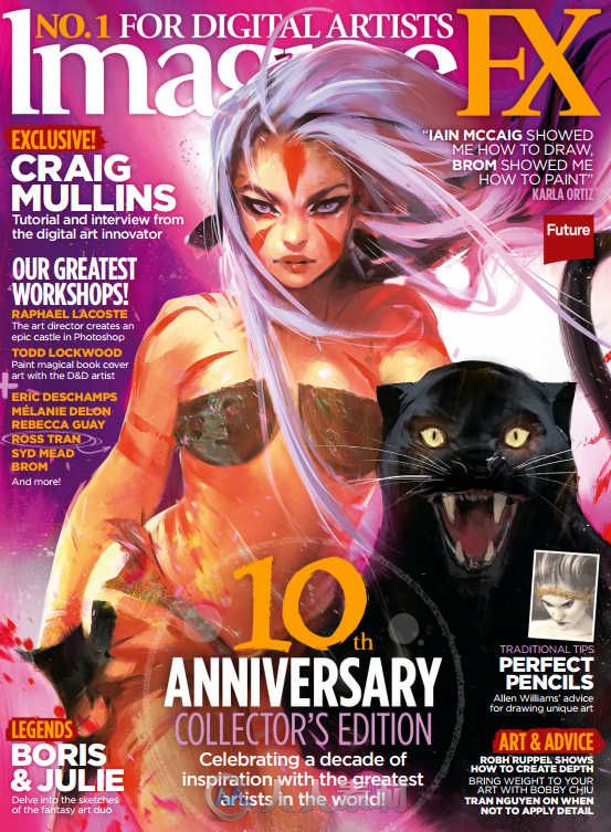 科幻数字艺术杂志2016年1月刊 ImagineFX January 2016