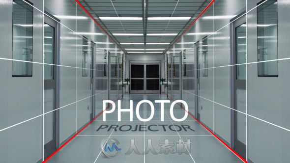 照片动态化展示动画AE模板 Videohive Photo Projector 13503218