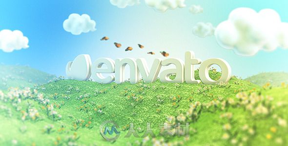 唯美春季Logo演绎动画AE模板 Videohive Spring is Coming 6661826