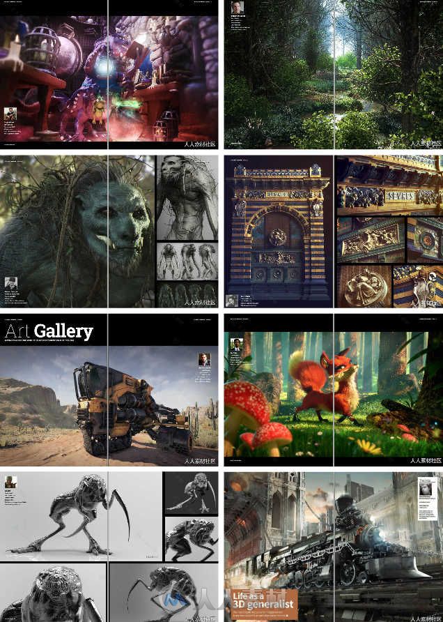 3D创意CG杂志2016年1月刊 3DCreative January 2016