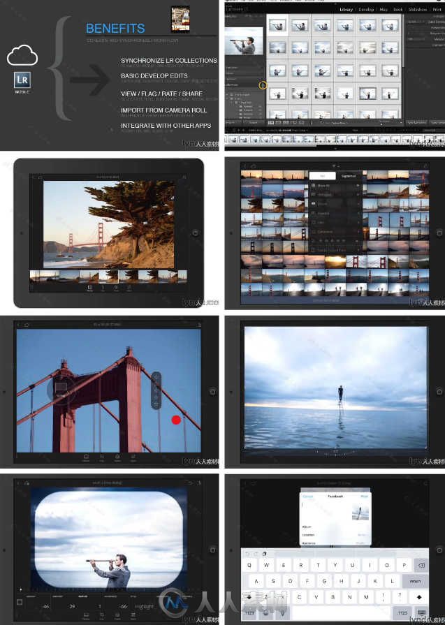 Lightroom移动版基础入门训练视频教程 Learn Lightroom Mobile The Basics