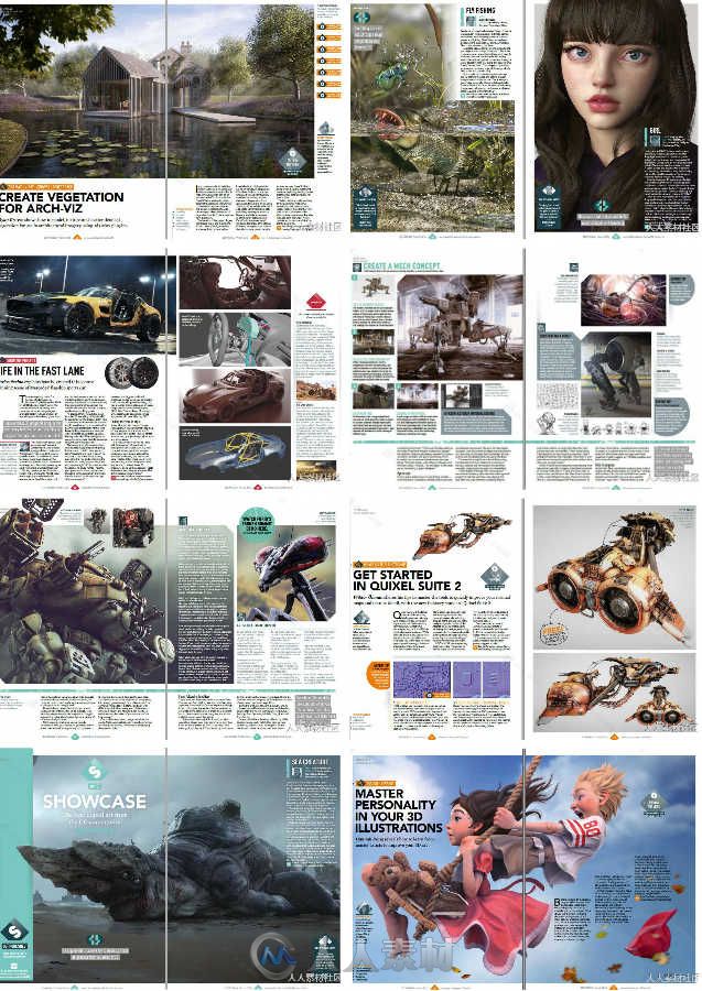 3D世界艺术杂志2016年3月刊 3D World March 2016