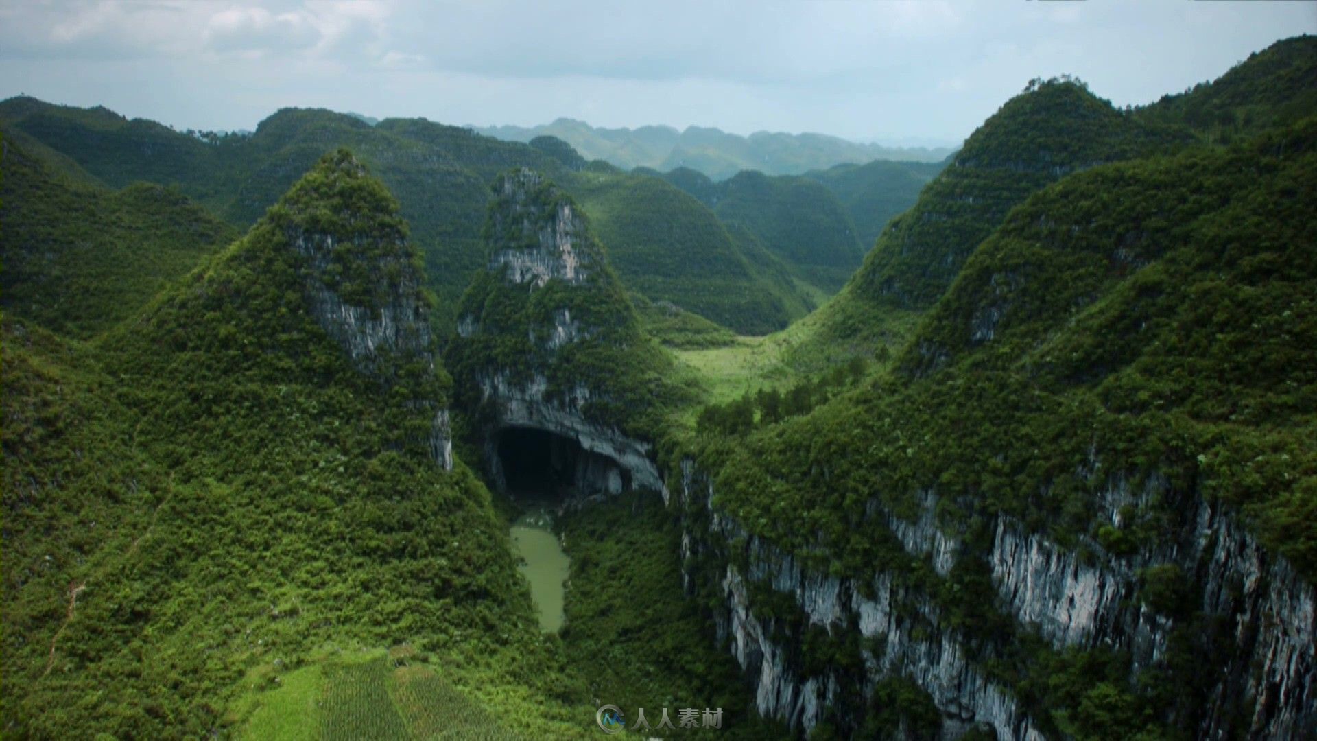 桂林风光名胜风景碧绿山峰高清宣传片实拍视频素材