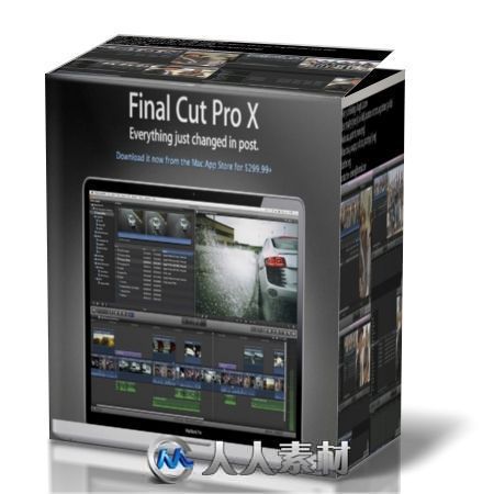 Apple Final Cut Pro X非线剪辑软件V10.2.3版 Apple Final Cut Pro X 10.2.3 MacOSX