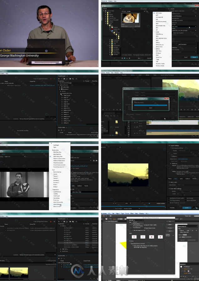 Premiere视频格式压缩转码技术训练视频教程 Premiere Pro Guru Transcoding Workflows