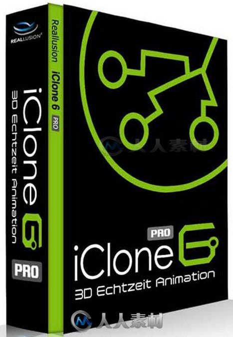 Reallusion iClone Pro三维动画制作软件V6.41.2623.1版+资料包 Reallusion iClone ...