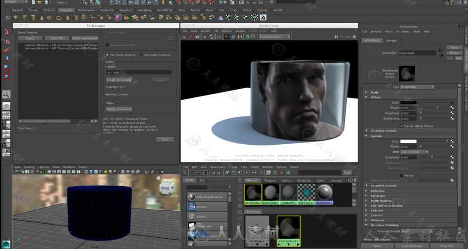 ARNOLD渲染器Houdini插件V1.14.1版 SOLID ANGLE HOUDINI TO ARNOLD V1.14.1 FOR HO...