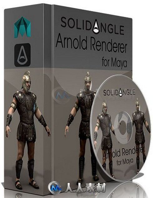 MtoA Arnold光线特效渲染Maya插件V1.2.7.0版 SolidAngle MtoA 1.2.7.0 FOR MAYA 20...