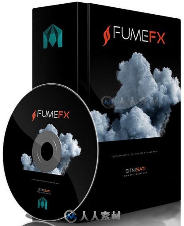 FumeFX流体模拟引擎Maya插件V3.5.7版+Arnold与VRay着色器