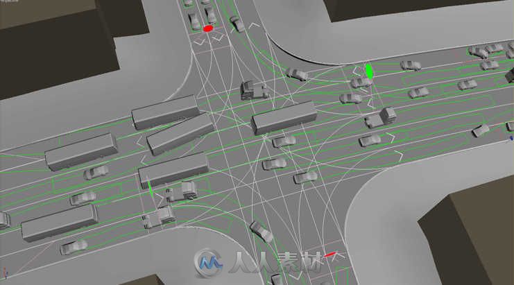 CityTraffic城市交通系统3dsmax插件V2.027版 CITYTRAFFIC V2.027 FOR 3DS MAX 2015...