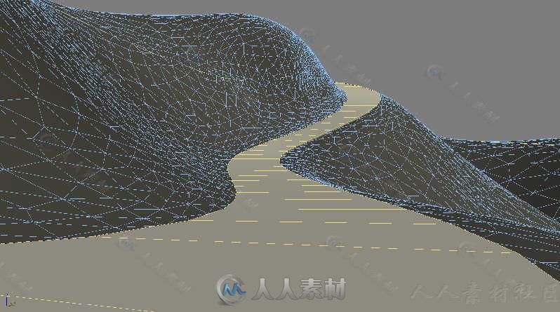 SplineLand地形道路生成3dsmax插件V1.054版