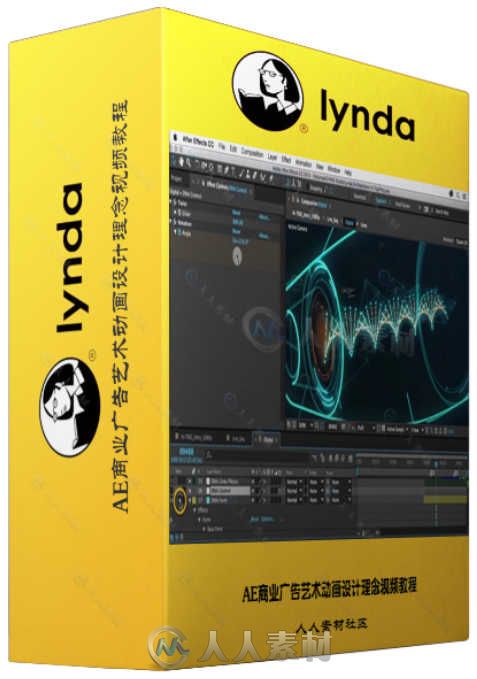 AE商业广告艺术动画设计理念视频教程 After Effects Breakdowns N-Trig Commercial