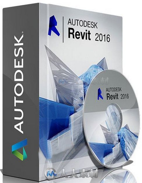 Autodesk Revit 2016 R2版+扩展资料 Autodesk Revit 2016 R2 Update 3 with Extens...