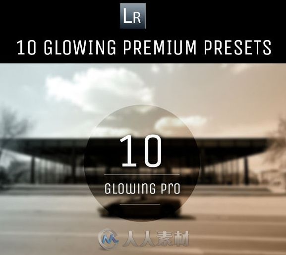 10组高级照片调色灼热特效PS动作合辑Graphicriver Glowing Preset-V1 5679538