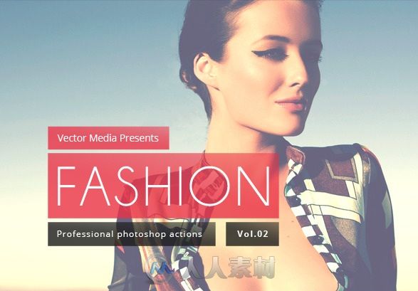 性感照片调色图像特效PS动作GraphicRiver - Fashion - Photoshop Actions [Vol.2] ...