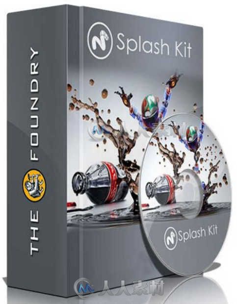 The Foundry Splash Kit飞溅水花套件MODO插件 The Foundry Splash Kit for MODO Ma...