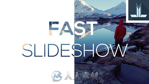 简单生活快速幻灯片包装动画AE模板 Videohive Fast Slideshow 14656480