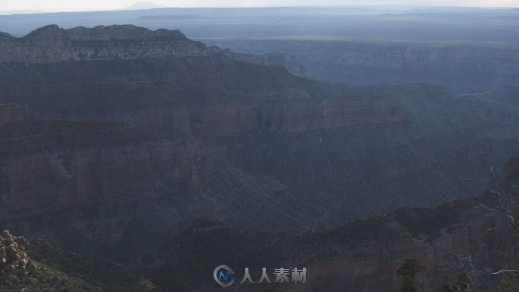 绵延的山脉高清实拍视频素材