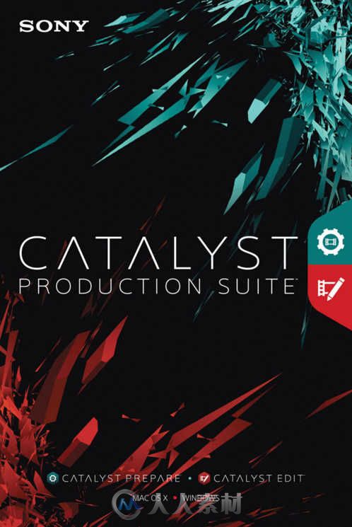 Sony Catalyst索尼后期处理软件套装V2016.1.0版 Sony Catalyst Production Suite 2...