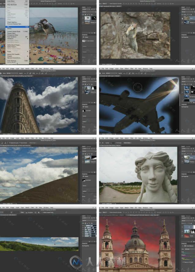 PS图像合成艺术基础训练视频教程 CreativeLive Getting Started with Composite Im...