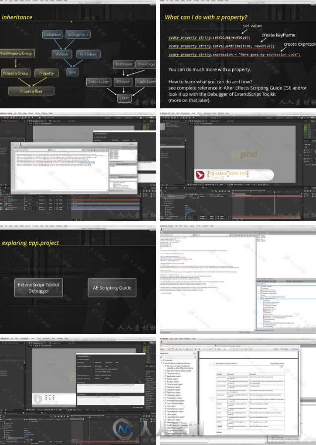 AE中Scripting脚本编程技术训练视频教程 FXPHD AFX226 Scripting in After Effects