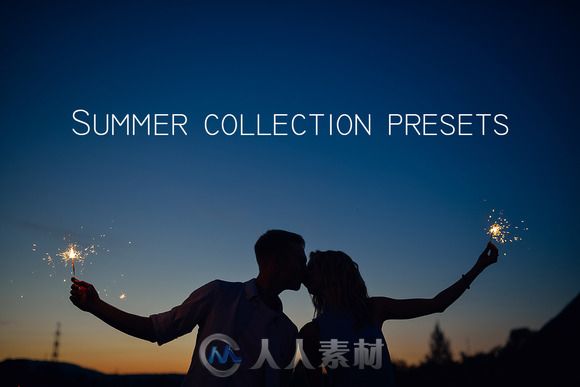 夏日照片调色合辑PS动作Summer-Collection-Presets-Lightroom