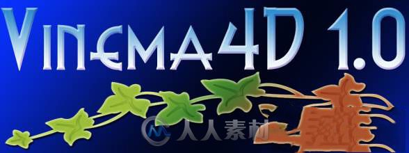 枝条树木植物生长C4D插件 KDZ Vinema4D v1.00 Cinema 4D R16/R17 Win