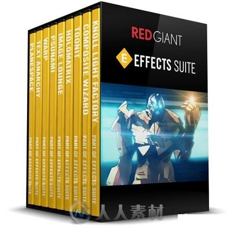 RED GIANT EFFECTS SUITE红巨星视觉特效插件V11.1.8版合辑 RED GIANT EFFECTS SUIT...