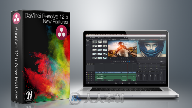 达芬奇DaVinci Resolve V12.5新功能训练视频教程 RIPPLE TRAINING DAVINCI RESOLVE...