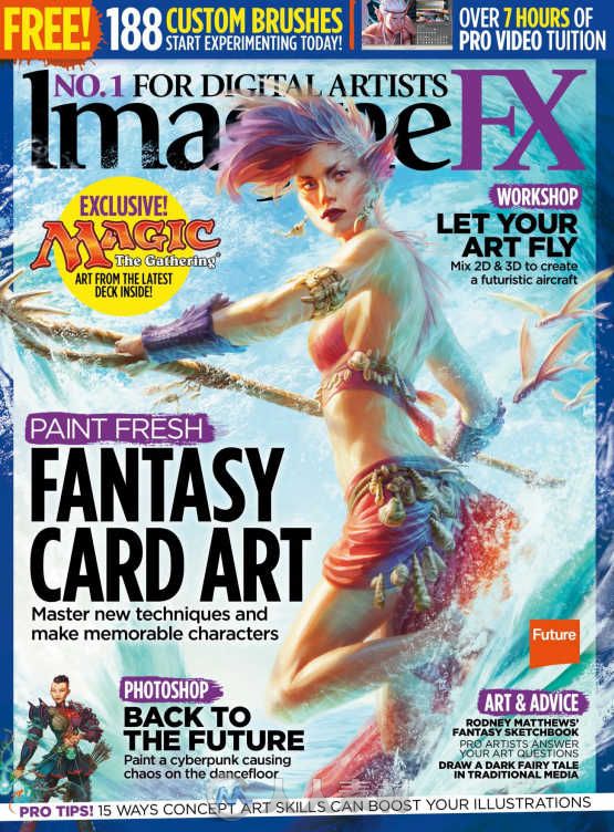 科幻数字艺术杂志2016年7月刊 IMAGINEFX JULY 2016