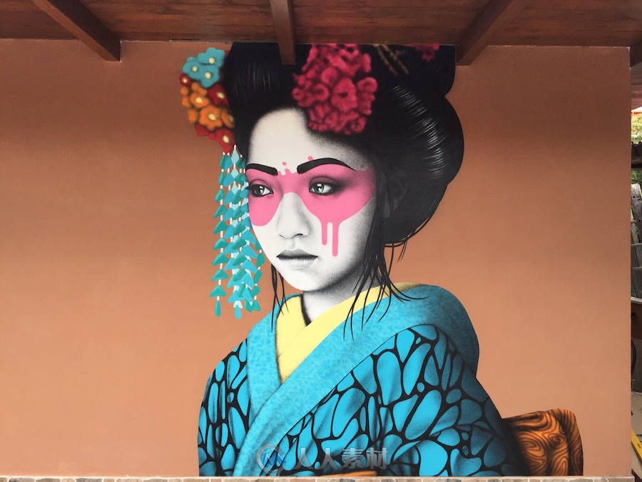 Amazing Women Illustrations by Fin Dac-抽象人画