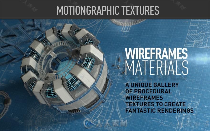 150组超级Vray渲染材质纹理合辑 RENDERKING VRAY TEXTURE PACK V3 FOR C4D