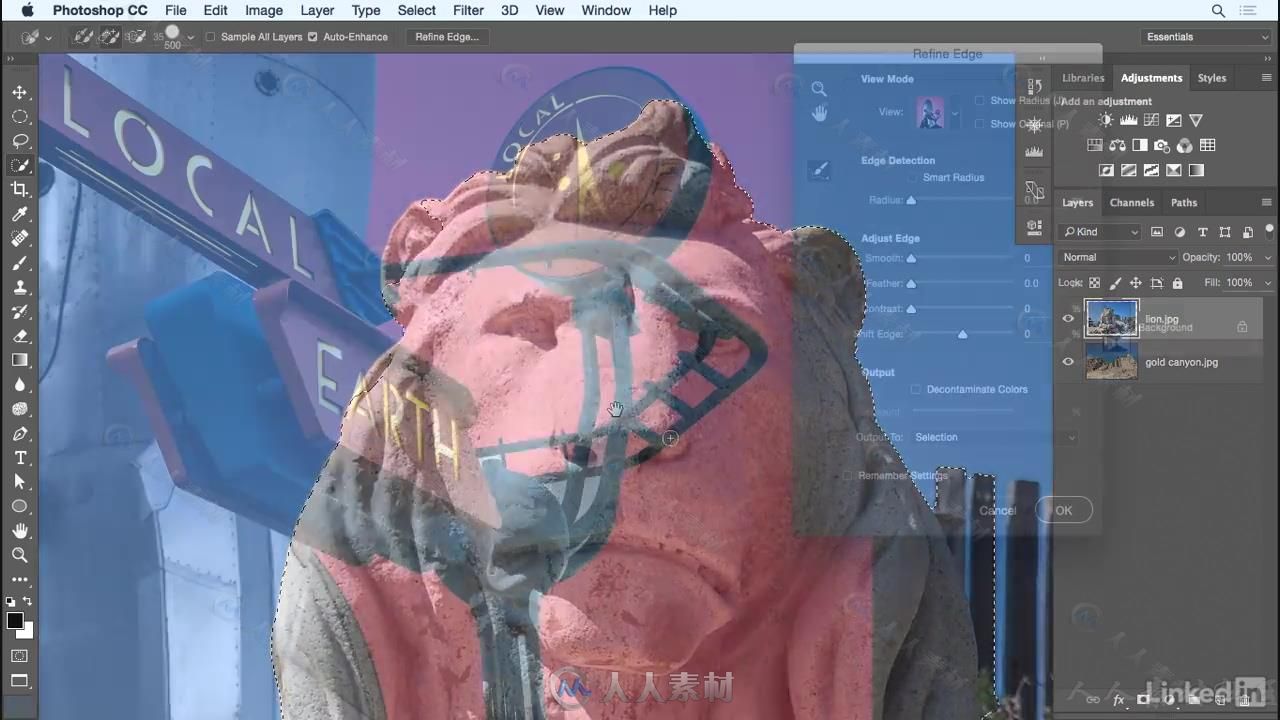 PS快速掌握合成技术高效技巧视频教程 Learn Photoshop Compositing Ten-Minute Tec...