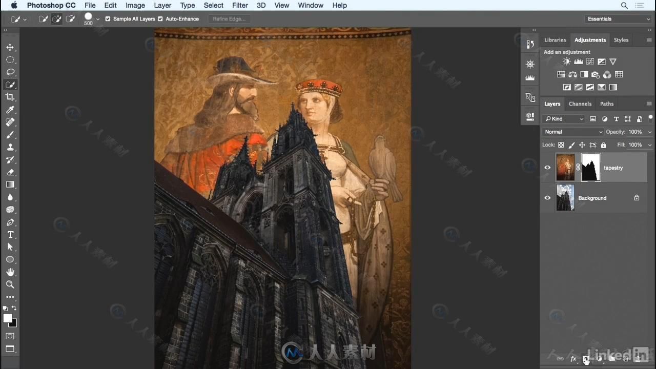 PS快速掌握合成技术高效技巧视频教程 Learn Photoshop Compositing Ten-Minute Tec...