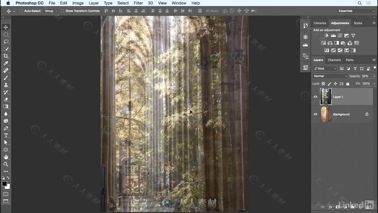 PS快速掌握合成技术高效技巧视频教程 Learn Photoshop Compositing Ten-Minute Tec...