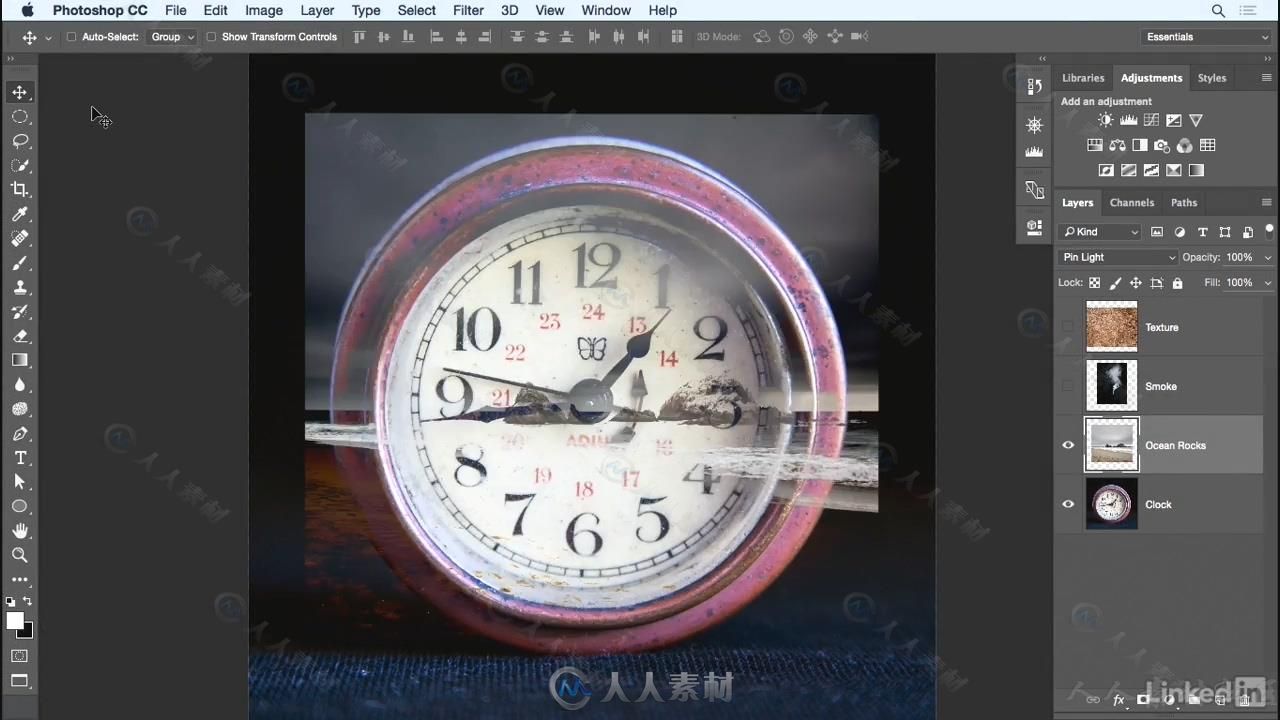 PS快速掌握合成技术高效技巧视频教程 Learn Photoshop Compositing Ten-Minute Tec...