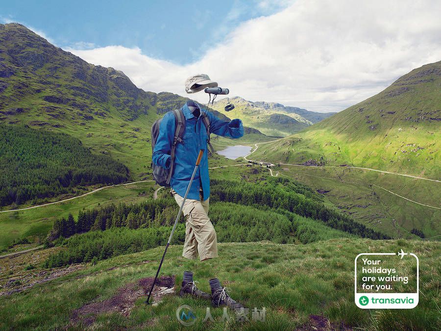 Transavia – Waiting Week-end Ad-创意展示服装