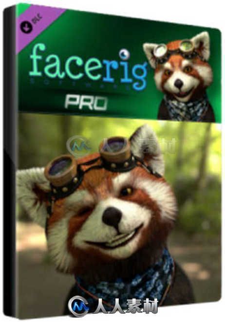 FaceRig Pro虚拟脸部捕捉软件V1.555版 FACERIG PRO V1.555 WIN64