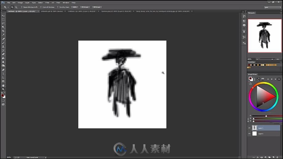 PS像素游戏风格教程 Gumroad – Intro to Pixelart by Max Gon