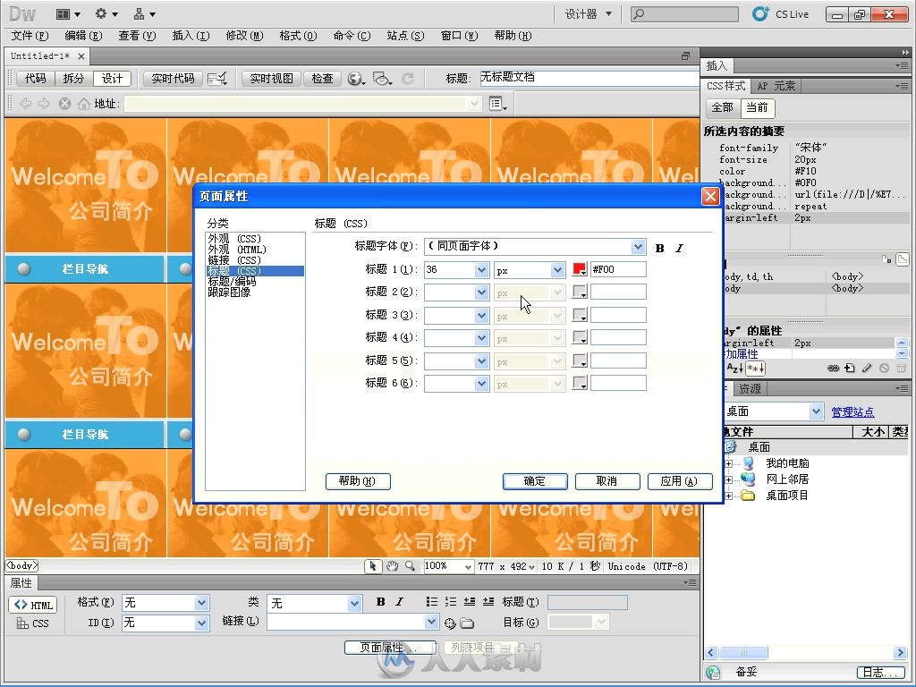 中文版Dreamweaver CS5+Flash CS5+Photoshop CS5从新手到高手