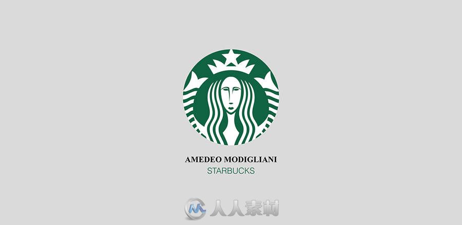 来自知名艺术家的品牌logo设计-If Brands Logos Had Been Designed by Famous Artists