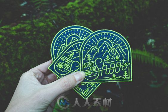 徽标设计-Gallery: 27 Beautiful Patch Designs