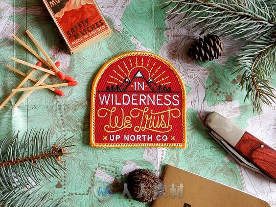 徽标设计-Gallery: 27 Beautiful Patch Designs