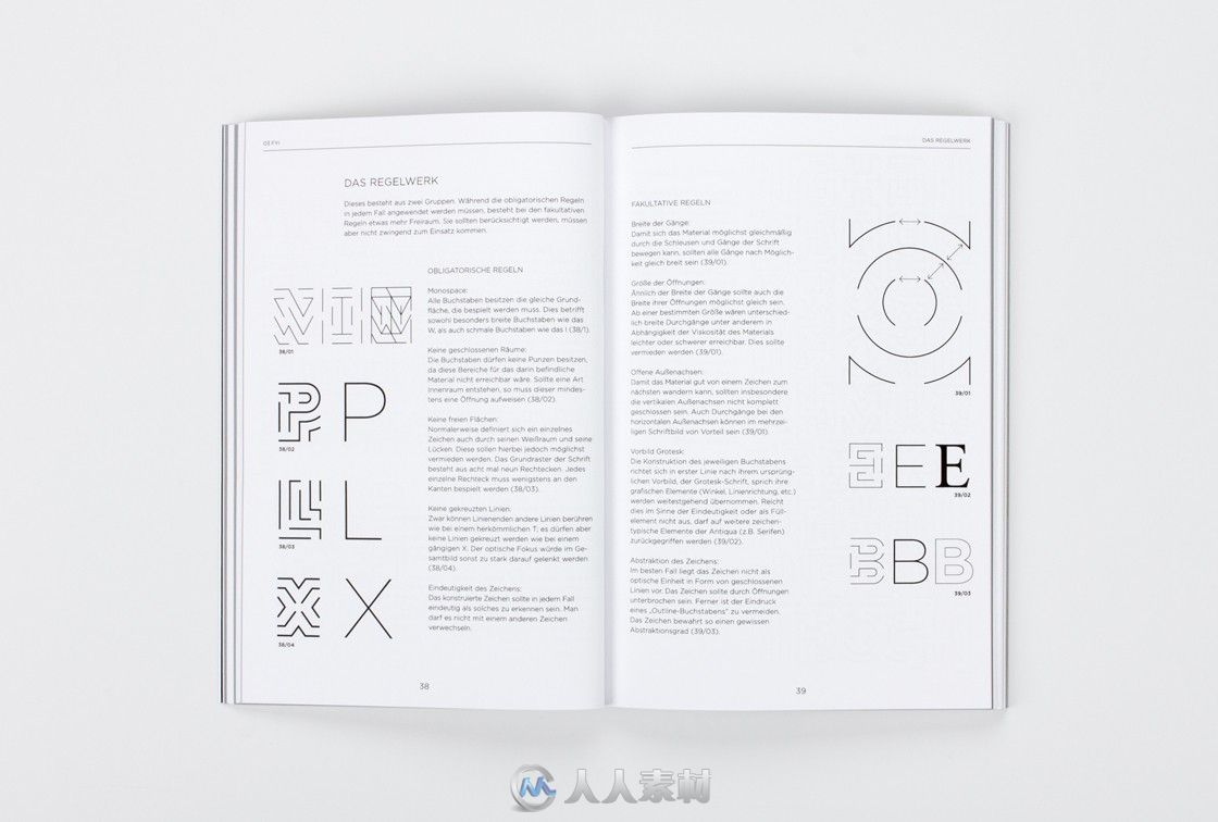 创意印刷展示– typography and material behavior