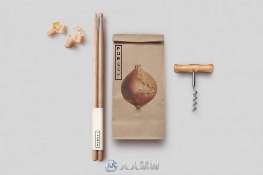 蔬菜绘画展示Puree Branding &amp; Packaging by Studio Ahamed