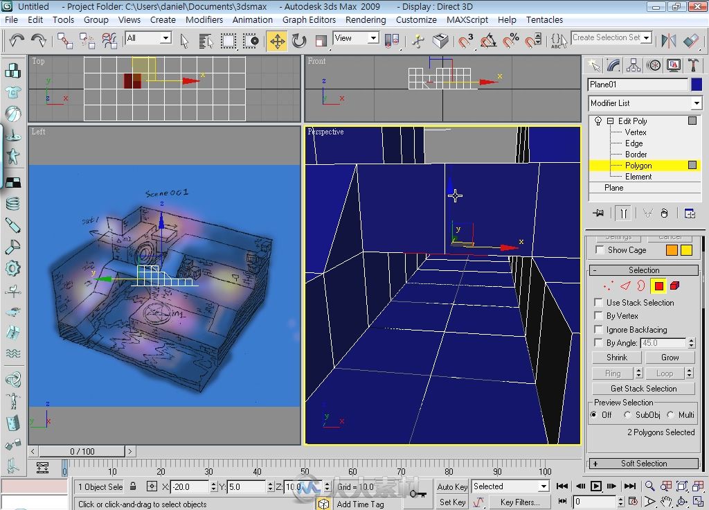 就是要做3D游戏3ds max场景篇