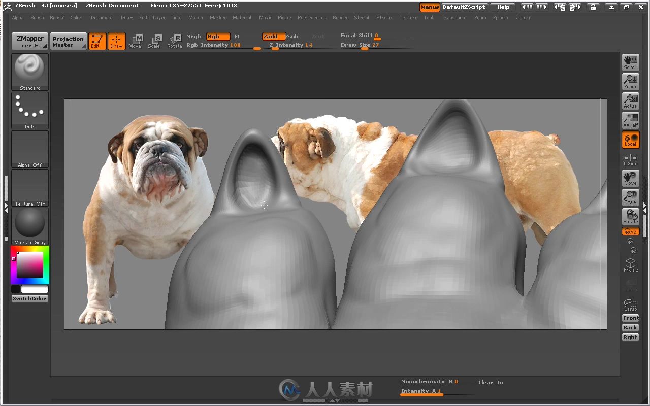 雕刻巨匠 ZBrush 3.12核心技术完全解析