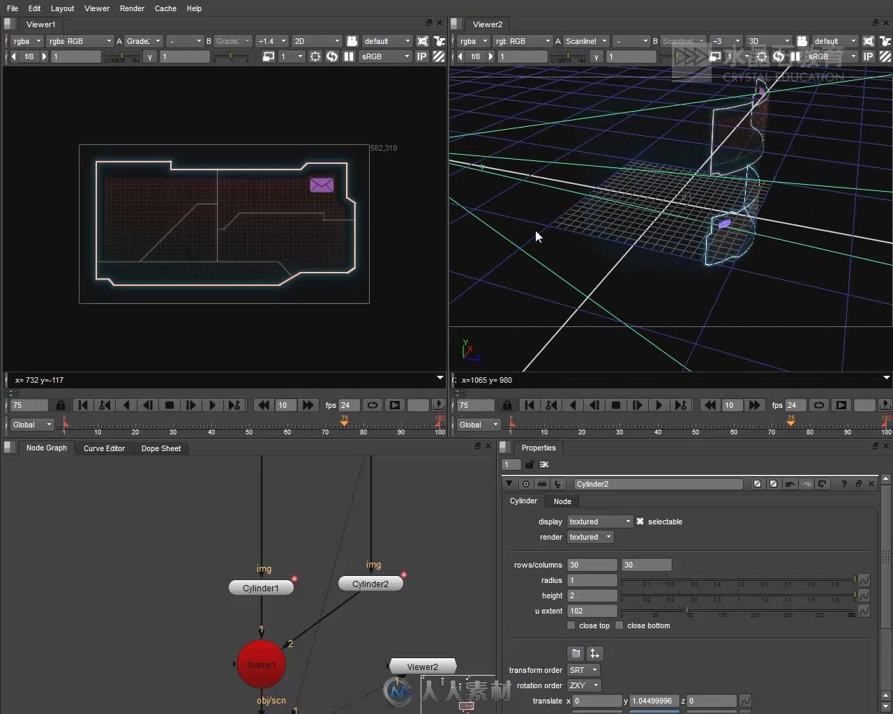 水晶石影视后期精粹：After Effects &amp; Nuke影视后期合成