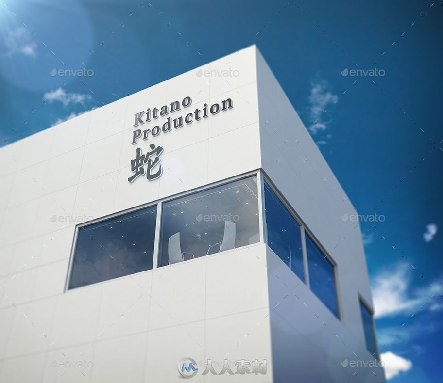 3Dlogo场景展示PSD模板16439365-3d-logo-signage-facade-wall-mockups