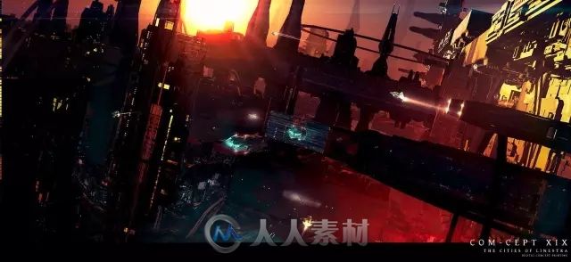 听大神讲述如何用众多3D软件创作一幅科幻概念图，作品更是张张精品